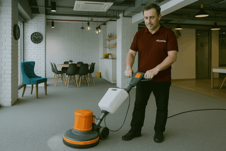 Pranie wykładzin biurowych-firma sprzątająca Warszawa