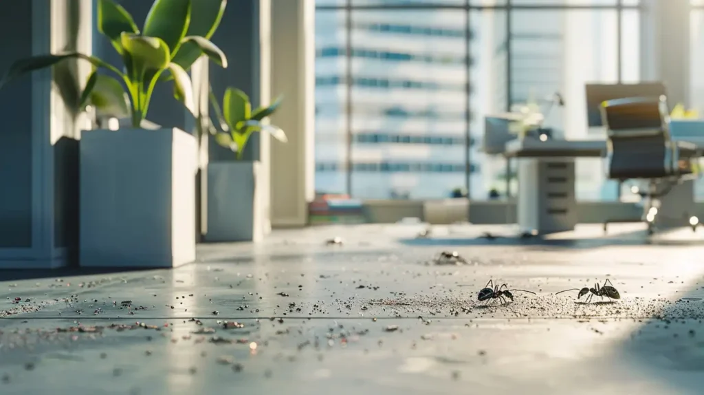 Mrówki w open space