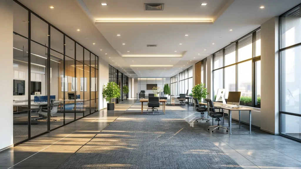 Wykładziny biurowe plan prania